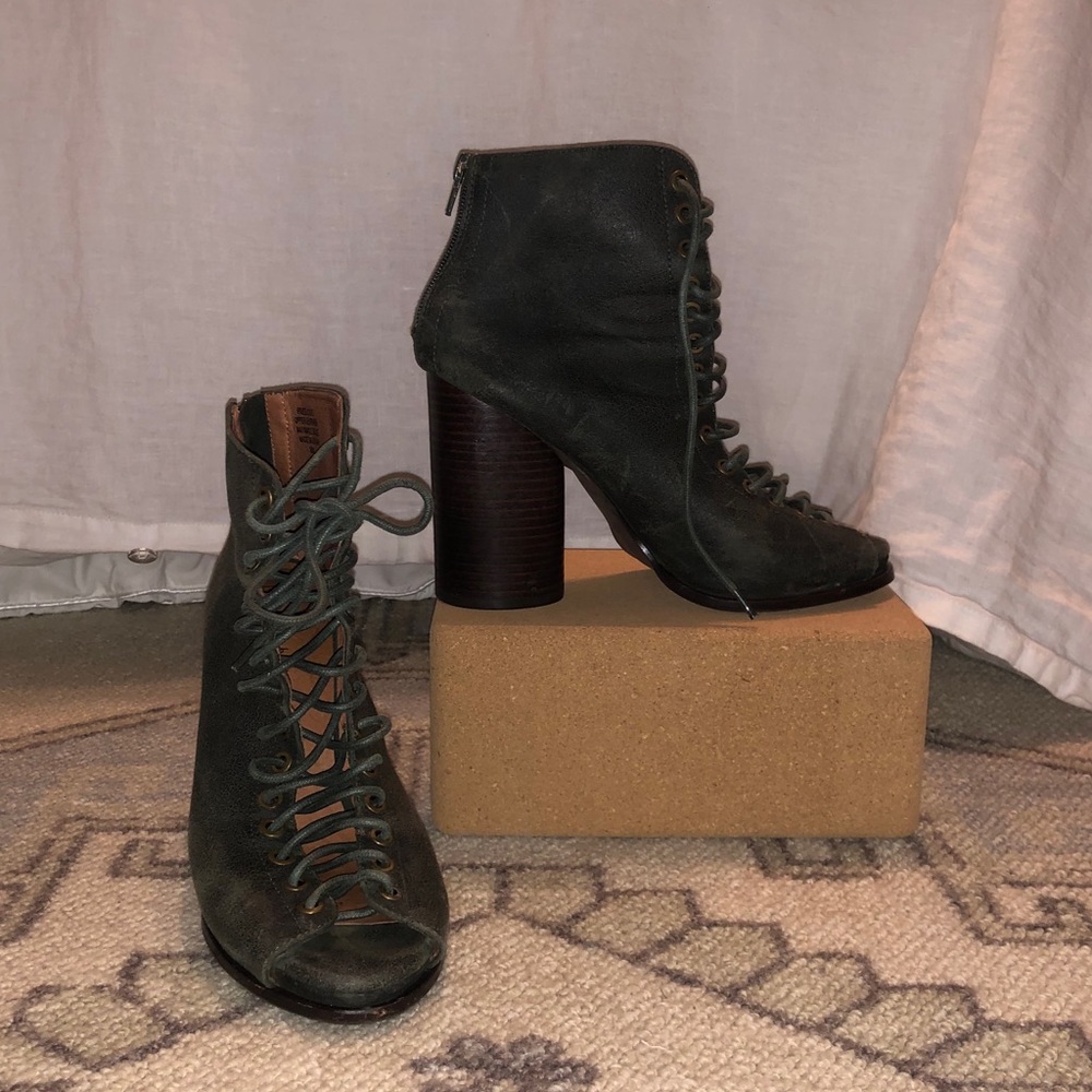 Lace Up Booties